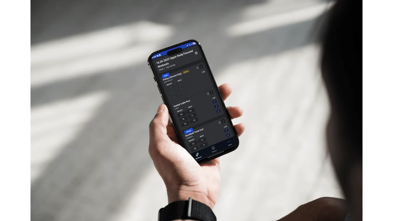 BoldMove App in Verwendung